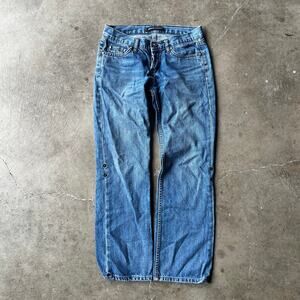 Vintage Versace Couture Women's Bootcut Denim Jeans SZ 28X28